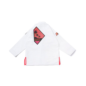 Kimono de Jiu-Jitsu Brésilien Noir Personnalisé Respirant Léger 100% Coton OEM Marque Privée Tissage Perlé Haute Densité pour Adultes - Product Image 5