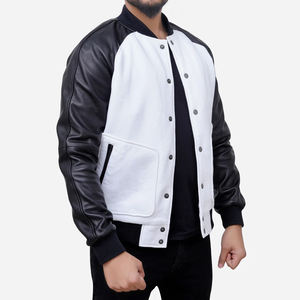 Fabricante de Moda al por Mayor, Chaquetas Varsity para Hombre con Logotipo Personalizado, Chaquetas Varsity Modernas para Hombre, Nueva Llegada - Product Image 4