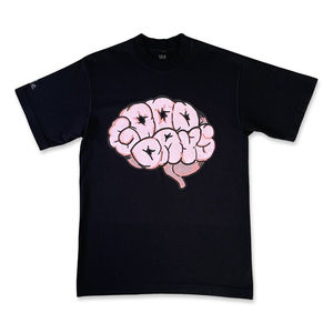 เสื้อยืดแขนสั้นผู้ชายยอดนิยม พิมพ์ลายพัฟฟ์แบบกำหนดเอง คอกลม ทรงปกติ สวมใส่สบาย ผ้าฝ้าย - Product Image 1
