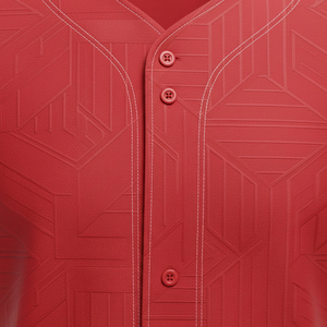 Maillots de baseball vierges en gros, qualité supérieure, coutures soignées, chemises de sport unies, logo d'équipe personnalisable, vêtements d'entraînement pour hommes - Product Image 5