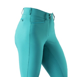 High Quality 4-way Stretch Horse Riding Breeches <b>Leggings</b> Tights <b>Equestrian</b> Wear Pants on Technical Fabric with Soft Feel - Product Image 6