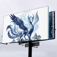 Pantalla LED Gigante Fija P5 de Alto Brillo, 3840Hz, Color Completo, HDR10, IP65, Impermeable, para Exteriores, con Ángulo de Visión de 160°