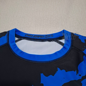 Maillot de compression personnalisé pour équipe de MMA, sublimé, pour grappling et entraînement, tissu extensible 4 directions 240 GSM - Product Image 3