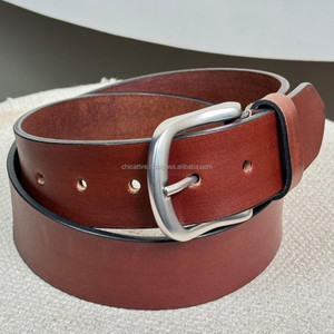 Ceintures à boucle ardillon en cuir véritable pleine fleur de marque célèbre de luxe ceinture décontractée de créateur en cuir de vachette véritable pour ceintures habillées unisexes - Product Image 5