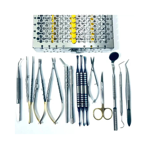 Kit de Cirugía Oral Periodontal Microquirúrgica, Juego de Instrumentos Mucogingivales y Perióseales Dentales, Kit de Cirugía Oral de Acero Inoxidable - Product Image 6