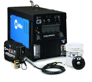 Máquina de soldar comercial con motor, potente salida de CC y capacidad de generador para trabajos profesionales de fabricación de metales - Product Image 6