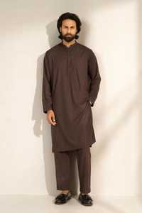 Soft Blended Fabric Salwar Kameez Traditional Indian & Pakistani <b>Men</b> Clothing Designer <b>Men's</b> <b>Kurta</b> Set Wedding Eid Outfit - Product Image 2