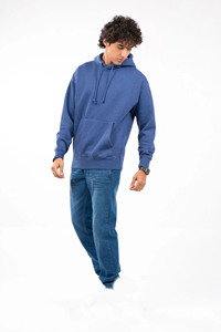 Custom Print Logo High Quality 100% Cotton <b>Men</b>’s Oversized Hoodie Sweatshirt Streetwear Fashion Casual <b>Pullover</b> OEM Supplier - Product Image 3
