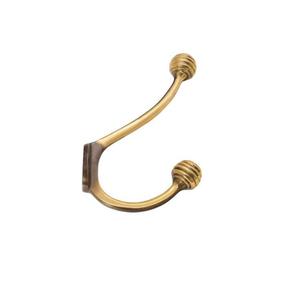 Polish Brass <b>Hook</b> Door Mount <b>Towel</b> Cloths Hanger Classic Style Coat <b>Hooks</b> Single Piece Hardware Items Decoration For Home - Product Image 5
