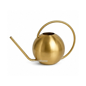 บัวรดน้ำทองเหลืองทรงกลมพร้อมพวยยาวสำหรับใช้ทำสวน - Product Image 1
