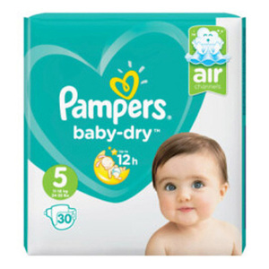 Pañales Pamper Tipo Cinta Adhesiva, Pañales para Bebé al por Mayor, Buena Calidad, Suaves, Transpirables, Desechables, 80 Piezas, 1 Bolsa - Product Image 4