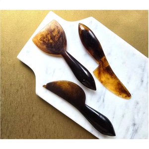 Juego de Cuchillos para Queso de Resina con Diseño de Caparazón de Tortuga, Utensilios para Servir y Cortar Queso - Product Image 1