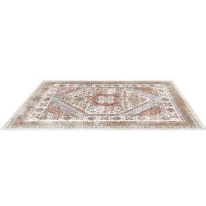 Tappeto Anti-strappo Anti-strappo rosso marrone Vintage 8X10 ft grande Set tappetino - Product Image 1