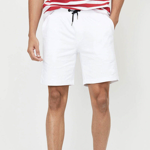 Pantalones Cortos Bermuda para Hombre, Estilo Urbano, Cintura Elástica Media, 260g, Tejido de Punto de Poliéster/Algodón Estampado, Transpirable, de Secado Rápido - Product Image 1