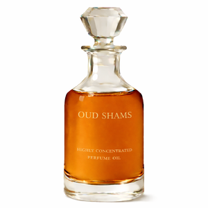 Aceite de Perfume Concentrado (Attar) Oud Shams de Alta Calidad, 50 Gramos, Sin Alcohol, Fragancia Unisex de Larga Duración - Product Image 1