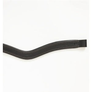 Diadema de cuero liso negro y marrón para caballo, disponible en todos los tamaños, formas y colores personalizados, de fabricante mayorista de la India. - Product Image 2