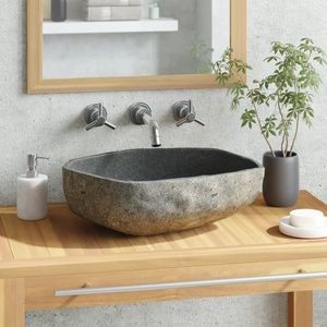 Oval <b>Basin</b> River Stone 17.7\"-20.9\"x13.4\"-16.1\" - Product Image 1