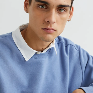 Sudadera de Cuello Redondo para Hombre, Más Vendida, con Logotipo Personalizado, MOQ Bajo, Color Sólido, Estilo Casual de Invierno, Corte Regular - Product Image 5