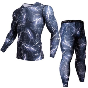 <b>Men's</b> Fitness Wear Set Quick Dry Stretch Breathable Gym Workout Running Training Activewear Sports Clothing Set <b>for</b> Performance - Product Image 6