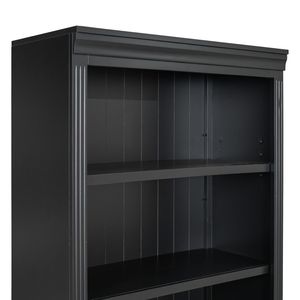 83\" Tall Wood <b>Bookcase</b> Suite with Adjustable Shelves & Light Strip 5 Tier Home Decor Storage Organizer Free Shipping - Product Image 4
