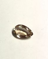 Piedra del sol de Oregón natural, tallada en forma de pera, limpia y brillante, procedente de EE. UU.