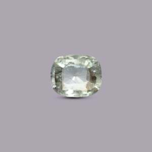 Premium 6.3 Carat Natural Sky Blue Aquamarine Oval Cabochon Loose Gemstone for Fine Jewelry - Product Image 1