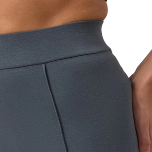 Slate Blue Jersey Legging Women High Waist Stretch Fitness <b>Tights</b> Soft Touch Workout Yoga Pants Activewear Everyday Comfort Wear - Product Image 2