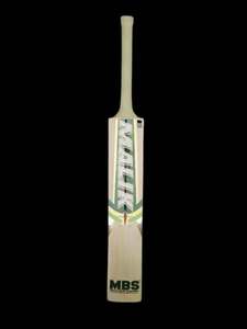ไม้คริกเก็ต MB Malik MBS Players Edition สีเขียว ลายวิลโลว์อังกฤษ น้ำหนักเบา ทนทาน สไตล์คลาสสิก พร้อมปลอกไม้ - Product Image 2