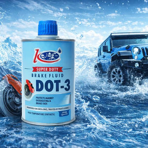 Líquido de Frenos DOT 3 250ML, Aceite Hidráulico Profesional para Frenos de Automóviles, Alta Seguridad, Suministro de Fabricante OEM ODM - Product Image 1