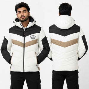 Chaqueta Cortavientos Personalizada para Hombre, de Lona, Invernal, Transpirable, Resistente al Viento, Calefactable, Ligera, Cálida, con Cierre Completo de Cremallera, Ajuste Cómodo - Product Image 6