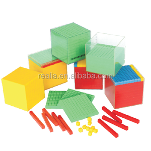 Best Math Counting Multibase <b>Plastic</b> Building <b>Blocks</b> Cubic Centimeters Volume Capacity Unit Demonstration Teaching Tools - Product Image 2