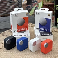 Écouteurs intra-auriculaires TWS Cmf Buds Pro 2 ANC LED Hi-Fi pour 5.2 IPX5 étanches Type-C avec contrôle tactile bleu rouge