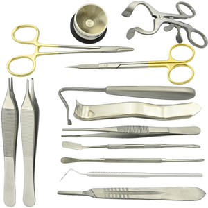 Kit de chirurgie implantaire dentaire de 15 pièces, instruments chirurgicaux dentaires avec cassette - Product Image 1