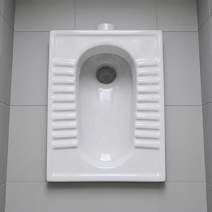 Vistaar Public Use <b>Ceramic</b> Squatting Toilet <b>Pan</b> CT <b>Pan</b> Porcelain WC Commode Bathroom Sanitary Ware Export Quality - Product Image 5