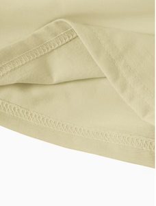 Ensemble décontracté 2 pièces pour femme : T-shirt et short en coton blanc, broderie lettres, coupe ample, tenue printemps-été - Product Image 6