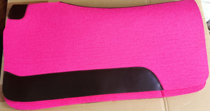 Premium Extra Soft Wool Smooth Contoured Saddle Pad Horse Riding Customize Dressage Jumping Equine Care <b>Cow</b> Leather Felt pad - Product Image 6