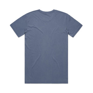 T-shirts 100% coton peigné unisexe, imprimés à l'écran avec techniques de broderie, en laine mérinos épaisse, coupe ample bio - Product Image 5