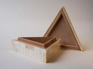 Artisan Handmade Wooden Bone Inlay Jewelry <b>Box</b> <b>Storage</b> Organizer with Unique <b>Floral</b> Mosaic Design for Gift Use - Product Image 6