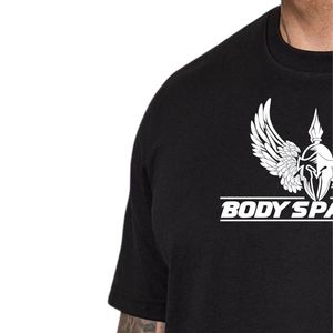 Camiseta de punto con estampado gráfico para hombre, color negro, corte regular, cuello redondo, manga corta, informal, transpirable, ropa de calle - Product Image 3