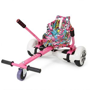 Telaio Regolabile e Robusto per Hoverboard da 6.5'', 8'', 10'' - Hovercart per Divertimento in Famiglia - Accessorio Go-Kart con Sedile per Hoverboard - Product Image 1