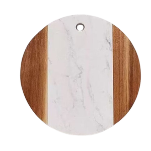 Handcrafted Wood Cutting <b>Board</b> Durable Wooden Chopping <b>Board</b> With Hanging Handle Sustainable Serving Tray For Cheese Vegetable - Product Image 4