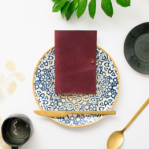 ซองใส่บิลหนังแท้ OEM สำหรับร้านอาหาร ร้านกาแฟ บาร์ พรีเมียม รุ่น LBH-0184 - Product Image 3