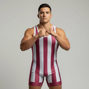 Ropa de lucha libre Singlet dorada con logo personalizado, ropa deportiva sublimada para levantamiento de pesas, chaleco juvenil de nuevo estilo para hombre, Singlet de lucha libre. - Product Image 4