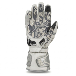 Gants d'hiver pour moto avec doublure chaude, tissu coupe-vent et paumes antidérapantes pour une conduite confortable par temps froid - Product Image 4