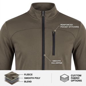 Chaqueta Deportiva para Hombre, Marca AH Sports Industries, Personalizada, Talla Grande XL, Informal, para Gimnasio, Resistente al Viento, de Secado Rápido, Ligera, con Cierre Completo - Product Image 5