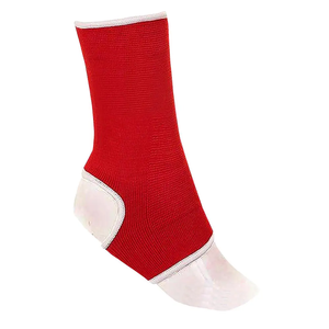 Bande de cheville sans couture gris bleu ciel, enveloppement élastique de compression pour le pied, tricot lisse, protecteurs flexibles pour activités quotidiennes - Product Image 5