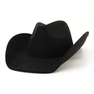 Chapeau de cowboy western rayé 100 % laine avec large bord roulé pour homme et femme, idéal pour les voyages, les fêtes, la pêche, rose - Product Image 2