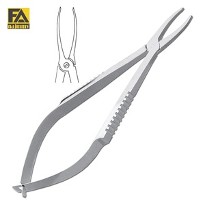 Najmmy Gradle Cilia Forceps, instrument chirurgical manuel en acier inoxydable, certifié CE Classe I, pour opérations chirurgicales - Product Image 1
