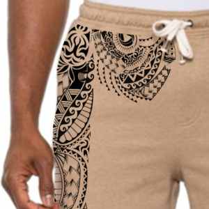 Men's Floral Printed Drawstring <b>Shorts</b> Mid Waist Casual Cotton <b>Short</b> Pants With <b>Decorative</b> Patterns - Product Image 3