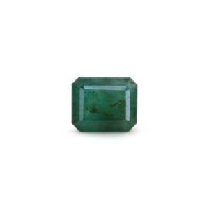 Loose 9.3 Carat Zambian Emerald Gemstone Faceted Emerald Cut for Fine Jewelry - Product Image 1